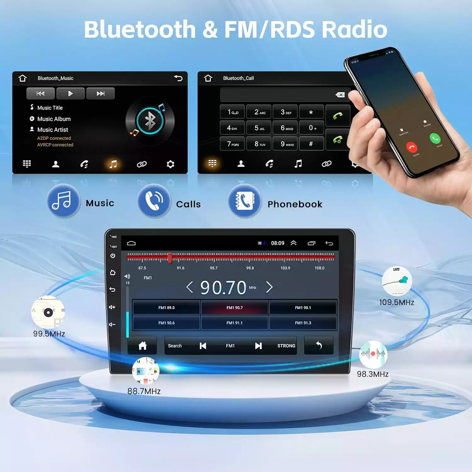 10.1-inch Android 15 Touchscreen Double DIN Plug-and-Play Car Audio 3 10.1-inch Android 15 Touchscreen Double DIN Plug-and-Play Car Audio 03