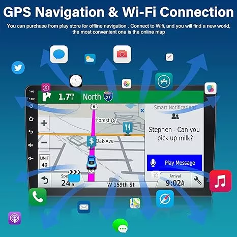 10.1 inch Dual Din Android 13 Android Car Head Units 3 10.1 inch Dual Din Android 13 Android Car Head Units 03