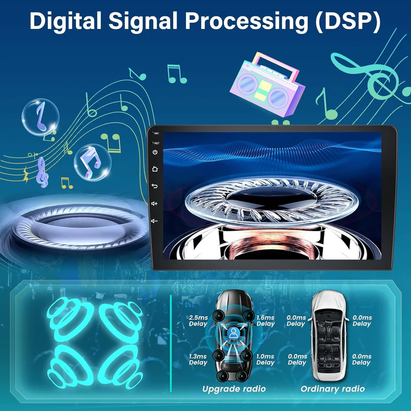 10.1 inch Dual Din Android 13 Android Car Head Units 6 10.1 inch Dual Din Android 13 Android Car Head Units 06