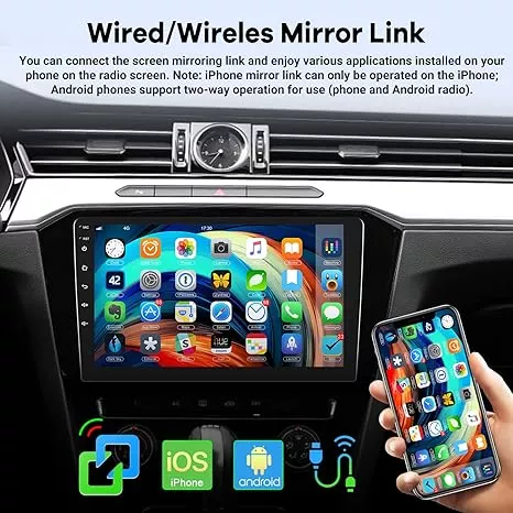 10.1 inch HD 1080P 2.5D tempered glass mirror Android Car Head Units 4 10.1 inch HD 1080P 2.5D tempered glass mirror Android Car Head Units 07