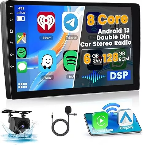9 inch 6128GB Octa core Android 13 IPS touchscreen Plug and Play Car Audio 02