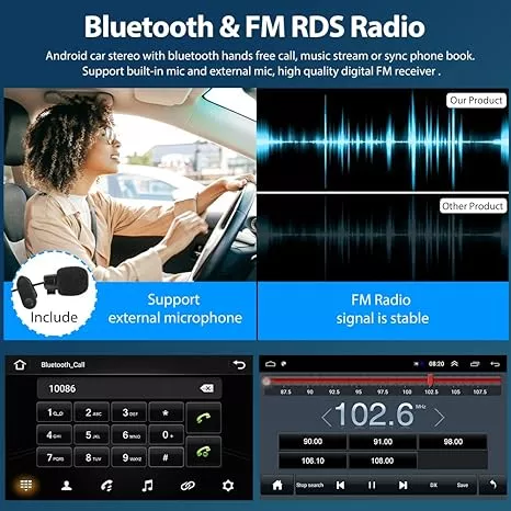 Dual Din 10.1-inch touchscreen Plug-and-Play Car Audio 4 Dual Din 10.1-inch touchscreen Plug-and-Play Car Audio 04