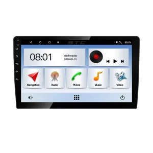 Universal Android 10 IPS GPS Navigation Car Video Multimedia DVD Player