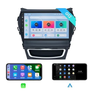 Hyundai 1 Android 12 Car Stereo for Hyundai Santa Fe IX45 2013 2017 9 QLED Screen 01