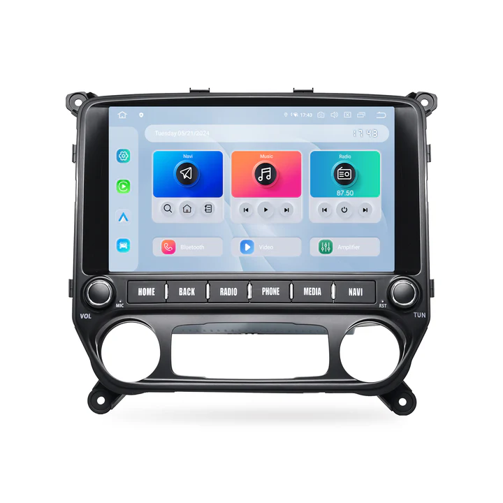 Android 13 Car Speaker for Chevrolet Silverado GMC Sierra 2014 2019 11.6 inch 2K QLED Screen 02