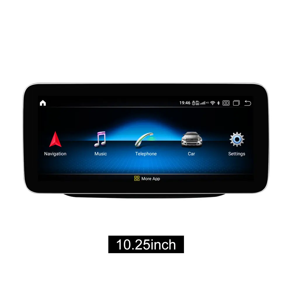 Mercedes Benz W246 Android Display Autoradio CarPlay 01
